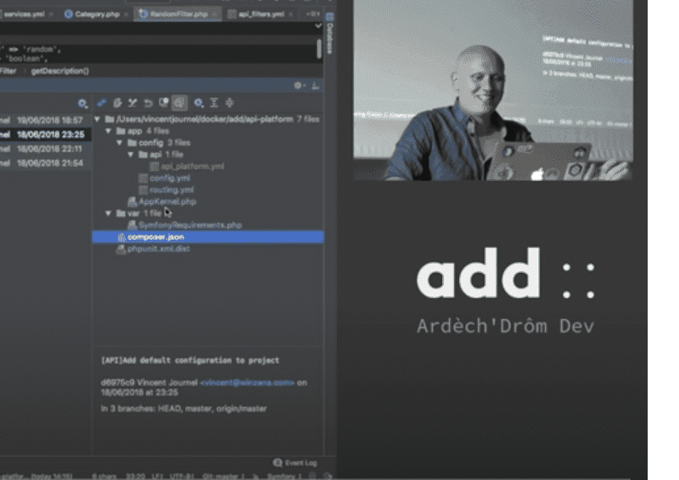 Vincent Journel vous présente comment créer des API de qualité avec API Platform