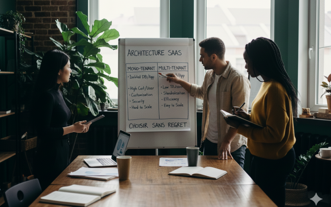 Architecture SaaS : mono-tenant vs multi-tenant (choisir sans regret)