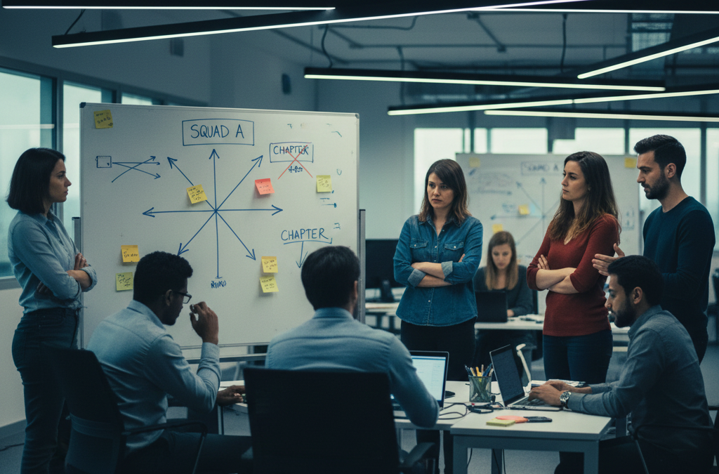 Organisation d’équipe tech : pourquoi les squads “à la Spotify” échouent souvent